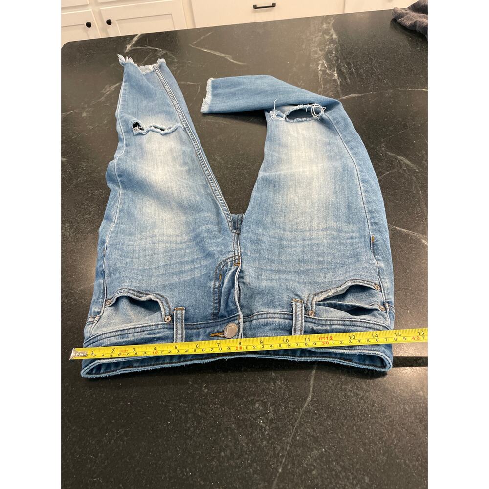 Free People W26 raw edge skinny jeans - Picture 8 of 9